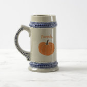 Pumpkin Beer Stein Bierglas (Links)