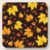 Pumpkin Berry| Autumn Cork Drink Untersetzer (Vorderseite)