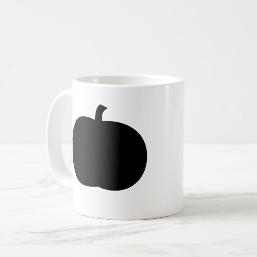 Pumpkin bestickt kaffeetasse (Vorderseite Links)