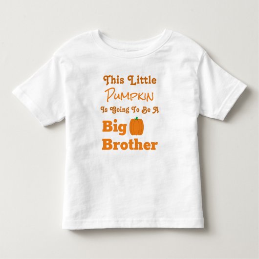 Pumpkin Big Brother T - Shirt (Vorderseite)