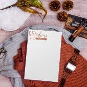 Pumpkin Big Ideas Notizblock