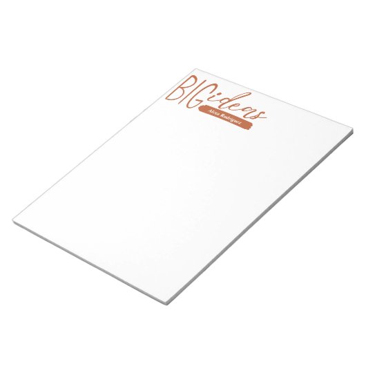 Pumpkin Big Ideas Notizblock (angewinkelt)