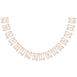 Pumpkin Birthday Banner Garland