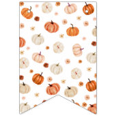Pumpkin Birthday Banner Garland (Erste Fahne)