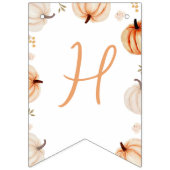 Pumpkin Birthday Party Banner (Zweite Fahne)