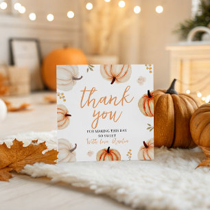 Pumpkin Birthday Vielen Dank, Geschenk Tag Geschenkanhänger