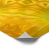 Pumpkin Blossom Kaleidoskop Poster (Ecke)