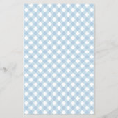 Pumpkin Blue LKW Baby Ratet Who Baby Showspiel Flyer (Hinten)