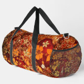 Pumpkin-Blume Duffle Bag (Rechte Ecke)