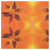 Pumpkin-Blume Stoff (Muster)