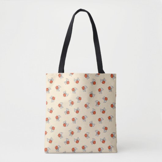 Pumpkin & Bones Halloween Tasche (Vorderseite)