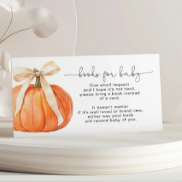 Pumpkin Books Books for Baby Card Begleitkarte