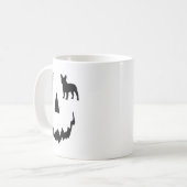 Pumpkin Boston Terrier Halloween Kaffeetasse (Vorderseite Links)