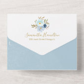 Pumpkin Boy Babydusche Einladung & Ratgeber Karte (Rückseite)