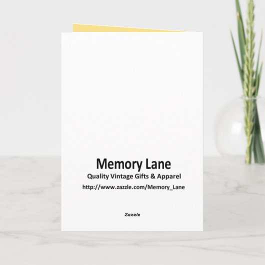 Pumpkin Boy Karte (Rückseite)