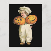 Pumpkin Boy Postkarte (Vorderseite)