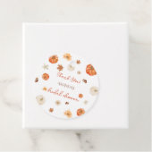 Pumpkin Brautparty Boho Floral Geschenkanhänger (Beispiel)