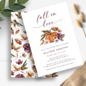 Pumpkin-Brautparty Einladung