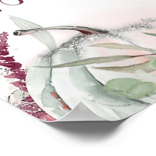 Pumpkin Brautparty Willkommen Poster (Ecke)