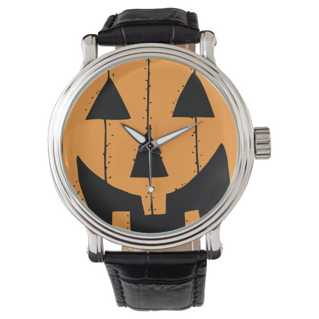 Pumpkin-Briefmarke Armbanduhr (Vorderseite)
