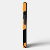 Pumpkin-Briefmarke Case-Mate iPhone Hülle (Rückseite / Links)