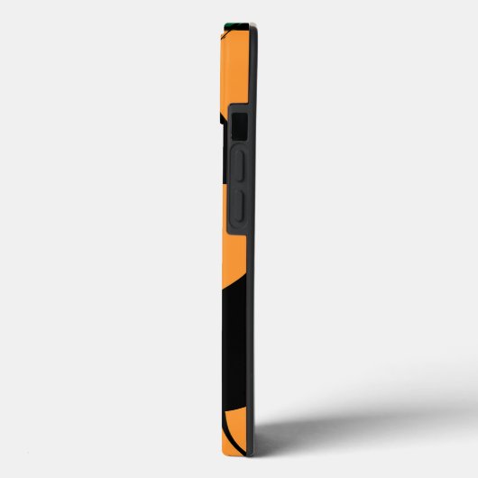 Pumpkin-Briefmarke Case-Mate iPhone Hülle (Rückseite / Links)