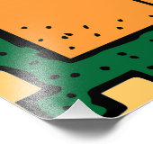 Pumpkin Briefmarke Foto Print (Ecke)