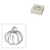 Pumpkin-Briefmarke Gummistempel (Stempel)