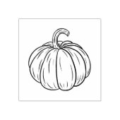 Pumpkin-Briefmarke Gummistempel (Prägung)
