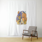 Pumpkin Campfire Serenade Wandteppich (Beispiel)