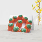 Pumpkin Candy Corn Card Karte (Gelbe Blume)