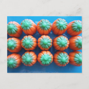 Pumpkin Candy Corn Geschenke Postkarte