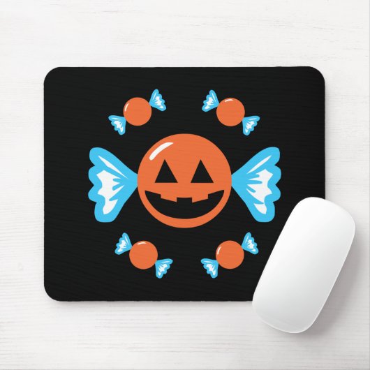 Pumpkin Candy Mousepad (Mit Mouse)