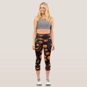 Pumpkin Capri Leggings (Vorderseite)