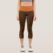Pumpkin Capri Leggings (Vorderseite)