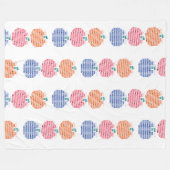 Pumpkin Carnival Fleecedecke (Vorderseite (Horizontal))