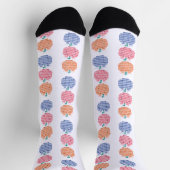 Pumpkin Carnival Socken (Oben)