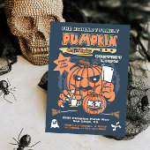 PUMPKIN CARVING Contest Poster Einladung