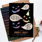 Pumpkin Carving Halloween Invite Caarving Contest Einladung