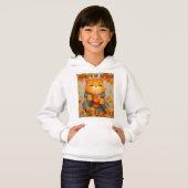 Pumpkin Cat and Dog Personalizable Girl's Hoodie (Vorne ganz)