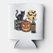Pumpkin Cat Ber Halloween Dosenkühler (Vorderseite)