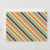 Pumpkin Cat - Halloween-Geburtstagsparty Einladung (Rückseite)