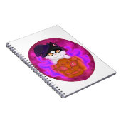 Pumpkin Cat Notizblock (Rechte Seite)