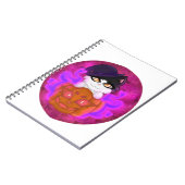 Pumpkin Cat Notizblock (Linke Seite)