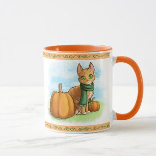Pumpkin Cat Tasse