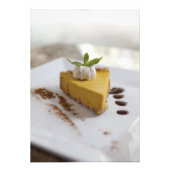 Pumpkin Cheesecake Fotodruck (Vorne)