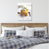 Pumpkin Cheesecake Leinwanddruck (Insitu (Schlafzimmer))