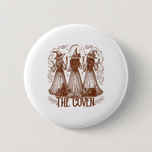Pumpkin Cherries Halloween Pumpkin Autumn Girly Fa Button (Vorderseite)