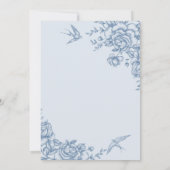 Pumpkin Chinoiserie Baby Brewing Baby Shower Einladung (Rückseite)