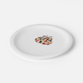 pumpkin Classic T-Shirt Pappteller (Schrägansicht)